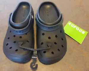 NEU Crocs Unisex Iconic Comfort schwarz Größe W9 M7 schwarz Nursing Coast Clogs - Bild 1 von 7