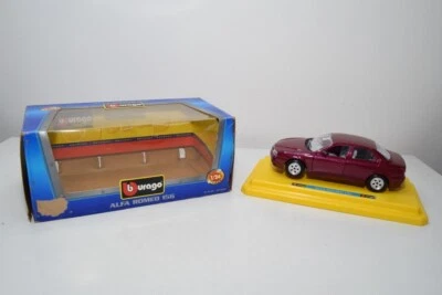 B63 1:24 BBURAGO BURAGO 0108 108 ALFA ROMEO 156 MET. MAROON VNMIB - Immagine 1 di 4