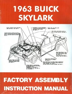 1963 BUICK SKYLARK FACTORY ASSEMBLY MANUAL - Picture 1 of 1