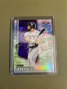 2021 Bowman's Best Purple Refractors #23 Jose Abreu /250 White Sox - Picture 1 of 2