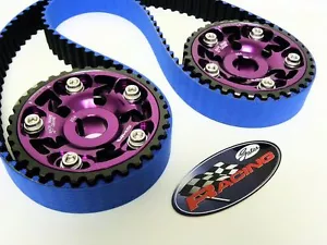 VMS 94-01 ACURA INTEGRA GSR TYPE-R GATES RACING TIMING BELT 2 CAM GEARS PURPLE - Picture 1 of 1