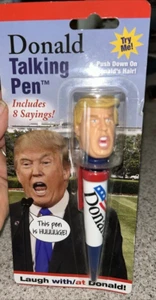 Talking Donald Trump Pen Collectible Edition Multiple Authentic Voice Recordings - Bild 1 von 6