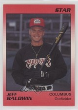 1990 Star Columbus Mudcats Jeff Baldwin #4