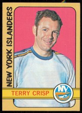 1972-73 TOPPS TERRY CRISP - A NEW YORK ISLANDERS #103 EX-NM