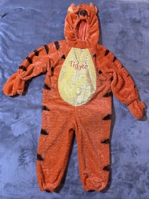 Exclusivo Disfraz de Peluche Suave para Niño TIGGER Winnie the Pooh de Disney Store XS (4) Foto 1 de 4