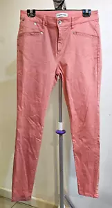 COUNTRY ROAD Women's Chino Slim Pants Pink Size 10 - Picture 1 of 5