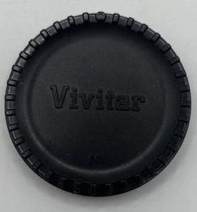 Vivitar N Camera Body Cap - for Nikon F 2X teleconverter Teleplus F Mount - Picture 1 of 4
