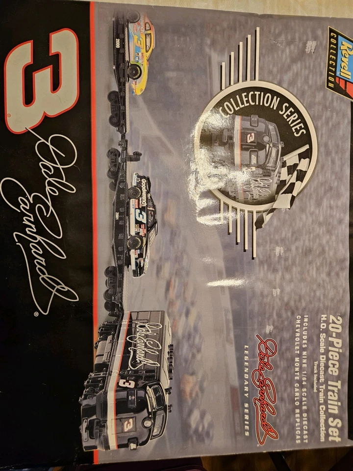 Juego de tren de 20 piezas Dale Earnhardt (9 vagones diecast 1/64) y enlace de tren de 3 piezas  Foto 1 de 4