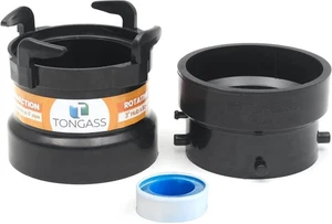 (Combo Pack) RV Sewer Hose Fitting Adapter to PVC, RV Sewer Connection & Term... - Picture 1 of 8