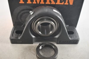 NEW Timken RAKH1 15/16 Pillow Block Ball Bearing Unit - 2-Bolt Base, 1-15/16 in - Picture 1 of 6