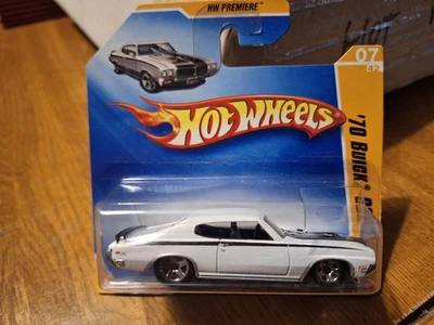 2009 Hot Wheels HW Premiere 1970 Buick GSX White - Image 1 of 3