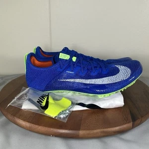 Nike Zoom Superfly Elite 2 Racer Blue Track Spikes CD4382-400 Uomo Taglia 11,5 - Foto 1 di 8