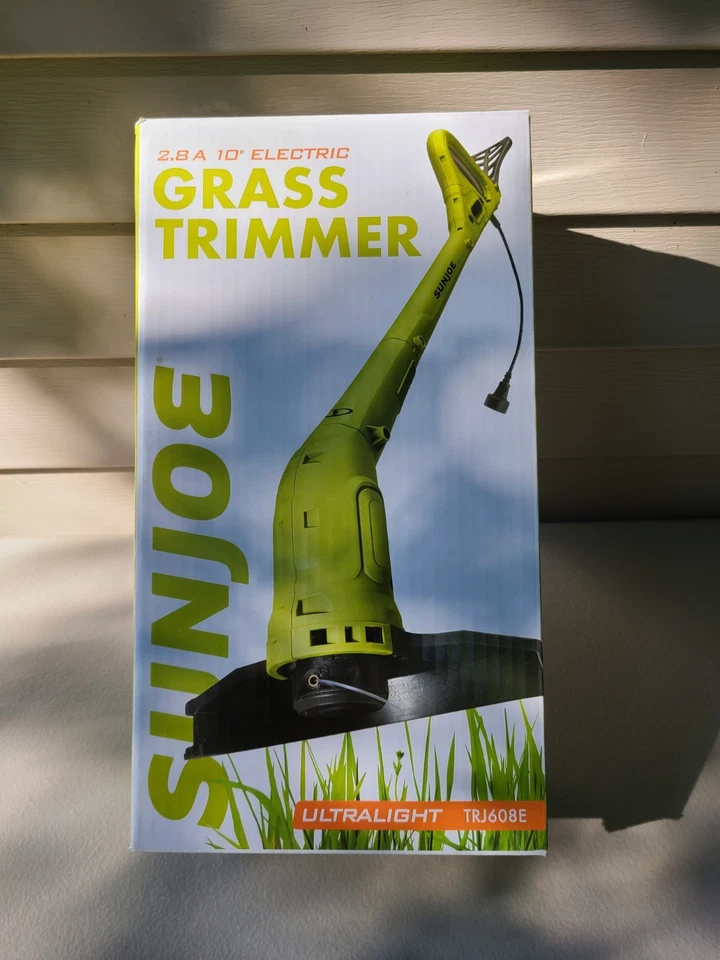 NEW NIB Sun Joe TRJ608E Corded Electric grass Trimmer - Image 1 of 1