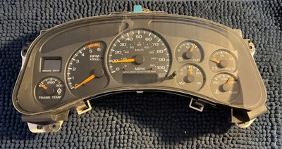 00 01 02 Velocímetro Chevrolet Silverado Sierra 2500 3500 15068757 Foto 1 de 4