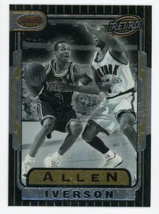 1997-98 Bowman's Best Retro Allen Iverson #TB13 76ers - Picture 1 of 1