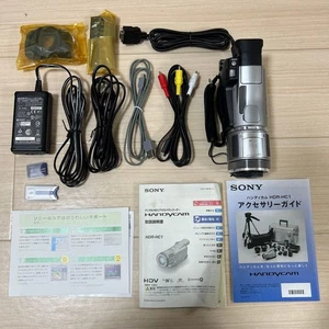 Sony HDR-HC1 HDV 1080i Digital Handycam Camcorder with Case & Tapes Tested - Picture 1 of 12
