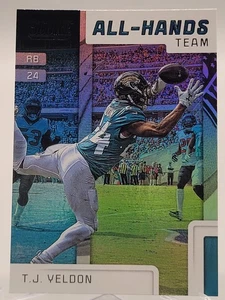 2019 SCORE T.J. YELDON ALL-HANDS TEAM FOOTBALL CARD JAGUARS NFL panini tj - Picture 1 of 2