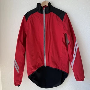 Very RARE Castelli Prototype Men’s Cycling Rain Jacket-Red/Black-Size Medium - Picture 1 of 15