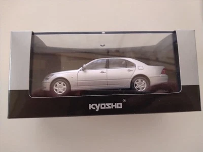 Kyosho Toyota Celsior F30 C Tipo 1/43 Plata Metálico Modelo Coche Nuevo - Imagen 1 de 4