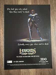 2000 Legends Of Might And Magic PC Video Game Print Ad 3D0 Are They Real Funny - Picture 1 of 2