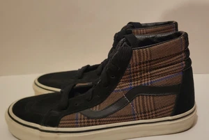 VANS Sk8- Reissue Design High Glen Plaid Men's 8, Women's 9.5 Sneakers - Picture 1 of 5