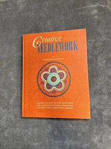 Vintage Creative Needlework Direction & Design Hardcover Book MCM - Picture 1 of 1