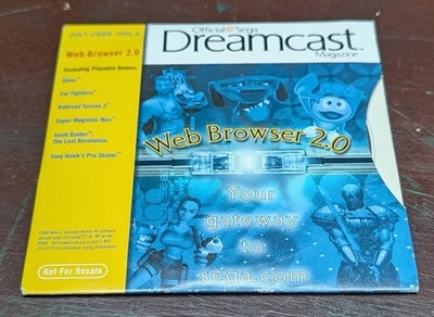 Official Sega Dreamcast Magazine Demo Disc July 2000 Vol 6, Web Browser 2.0 - Image 1 of 4