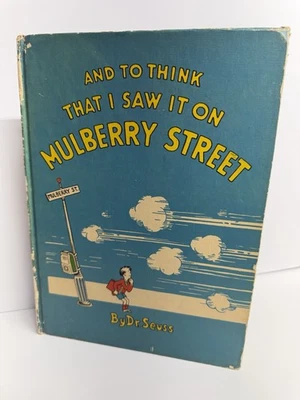 And To Think That I Saw It On Mulberry Street Dr. Seuss 1937 Book Club 1-й первый - Изображение 1 из 4