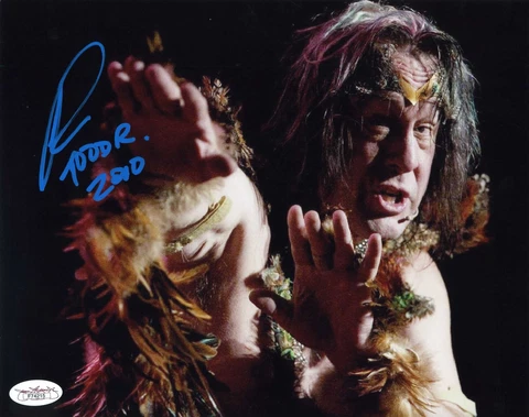 TODD RUNDGREN Hand Signed 10x8 - JSA - UACC #RD289 Cover