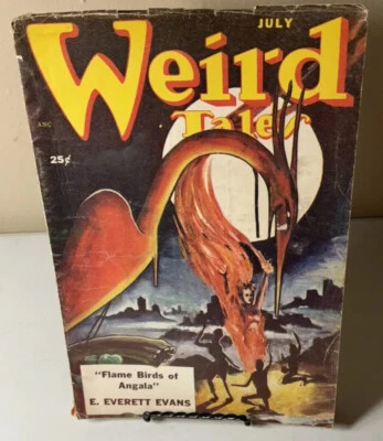 WEIRD TALES JULY 1951 AUGUST DERLETH E EVERETT EVANS MERLE CONSTINER - Image 1 of 4
