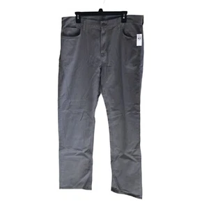 OLD NAVY STRAIGHT BUILT-IN TOUGH GRAY PANTS MENS SIZE 38X32 NWT - Picture 1 of 5