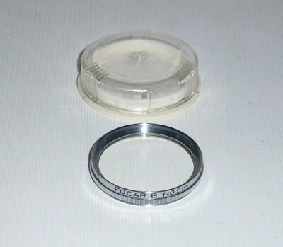 Voigtlander Focar B 40.5mm Close Up Macro 344/41 AR f=0.5m Lens Filter Sonnar - Image 1 of 4