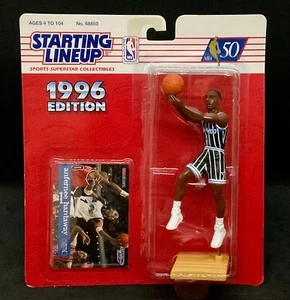 1996 Anferne Hardaway Kenner Starting Lineup SLU Figur & Karte versiegelt brandneu - Bild 1 von 3