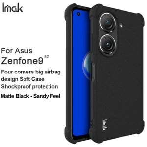 IMAK Matte Airbag Shockproof Soft TPU Back Case For Asus Zenfone 9 / Zenfone 10 - Picture 1 of 14