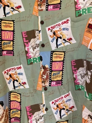  Reyn Spooner Elvis Presley Hawaiian Shirt Size Large - Image 1 of 4