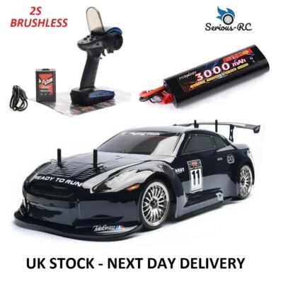 HSP BRUSHLESS RC Car 2S LIPO 1:10th Scale Remote Control Car With with Battery - Image 1 of 4