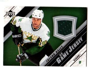 2005-06 Upper Deck GAME USED JERSEY #J2DY Trevor Daley DALLAS STARS