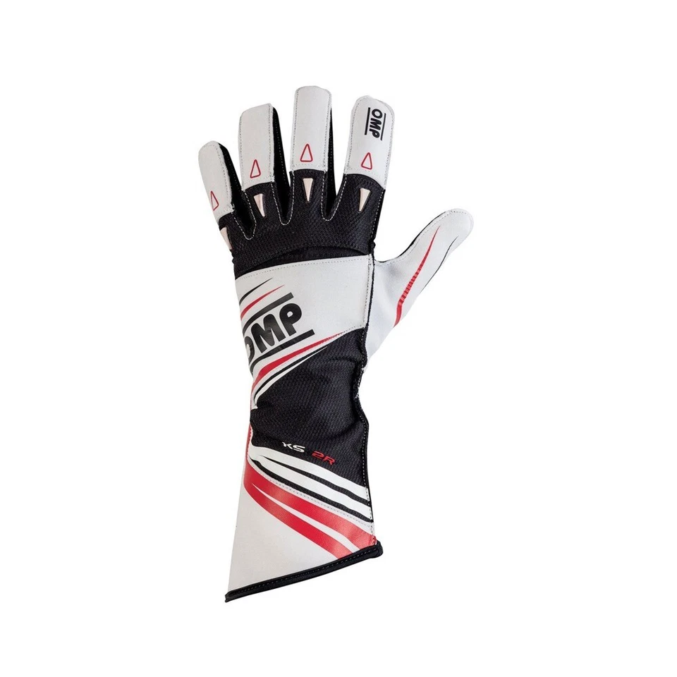 OMP Racing KS-2R Guantes de Karting blanco - tamaño 5 - Imagen 1 de 1