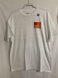 Maryland Terrapins Flag Official NCAA Adult X-Large White T-Shirt - Picture 1 of 4