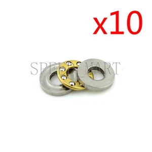 10 PCS F4-9M Axial Thrust Ball Bearings 4mm x 9mm x 4mm - Picture 1 of 4