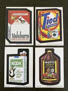 1989 O-Pee-Chee Lot of 4 Wacky Packages stickers**VG-EX+ to EM+ - Picture 1 of 2