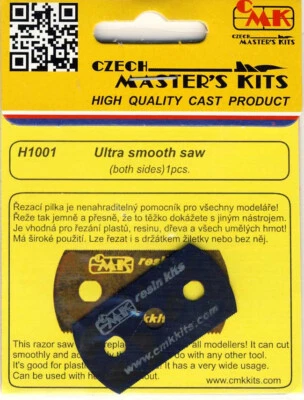 CMK Sägeblatt 70 Zähne beidseitig für Modellbausäge 1:35/48/72 Ultra Smooth Saw