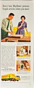 MAYFLOWER World Wide Movers - Homemakers - Pride Pack - 1961 VTG Print Ad - Picture 1 of 1