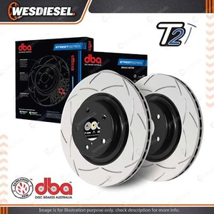 2Pcs DBA Street Series Patented T2 Slot Design Front Disc Brake Rotors DBA2830S - Picture 1 of 2