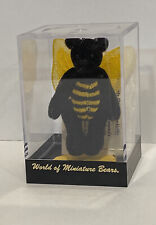 World of Miniature Bears BUZZ By M. Scheurich 2.75" Plush Bear #663 with COA