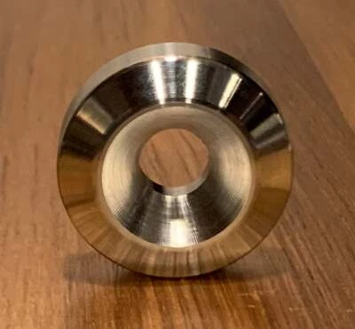 EXTSW BEVELED 3/8" ID x 1 1/4" OD x .272" Thick 316 FHCS SS Washer