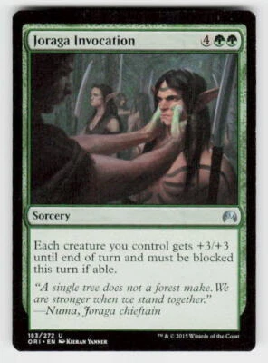 Magic Origins #183 Joraga Invocation - Image 1 of 2