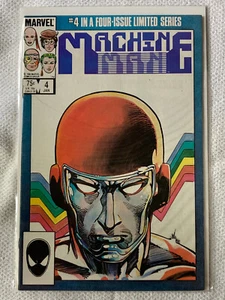 Machine Man #4 (de 4 series tendientes) 1985 portada de Marvel Comics BWS en muy buen estado/en muy buen estado+ - Imagen 1 de 1