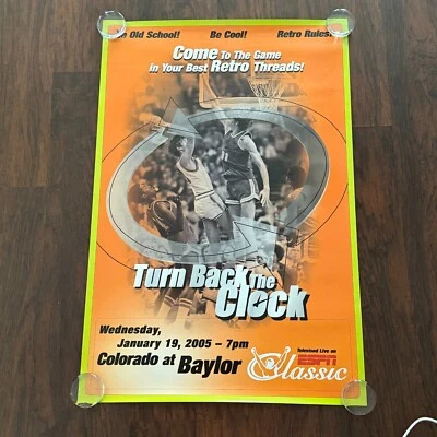 Colorado Buffaloes At Baylor Basketball Game January 2005 ESPN Classic Poster - Image 1 of 4