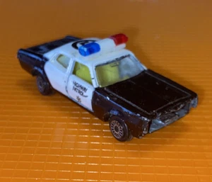 Vintage Zylmex Plymouth Highway Patrol Police Cruiser Hong Kong Original Rare ++ - Picture 1 of 8